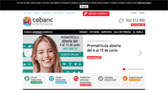 Desktop Screenshot of cebanc.com