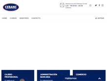 Tablet Screenshot of cebanc.edu.py
